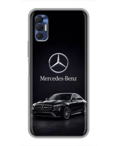 Чохол для TECNO Spark 8P з картинкою «Mercedes — решітка радіатора»