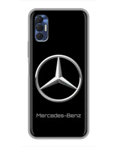 Чохол для TECNO Spark 8P з картинкою «Mercedes Silver Logo»