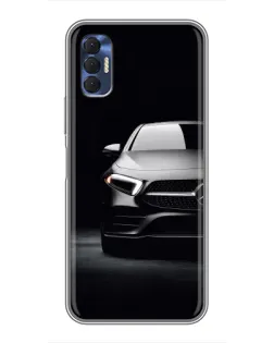 Чохол для TECNO Spark 8P з картинкою «Світло фар Mercedes»