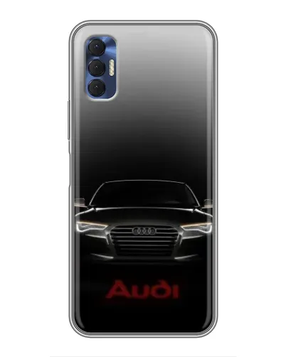 Чохол для TECNO Spark 8P з картинкою «Audi — градієнтний контур»