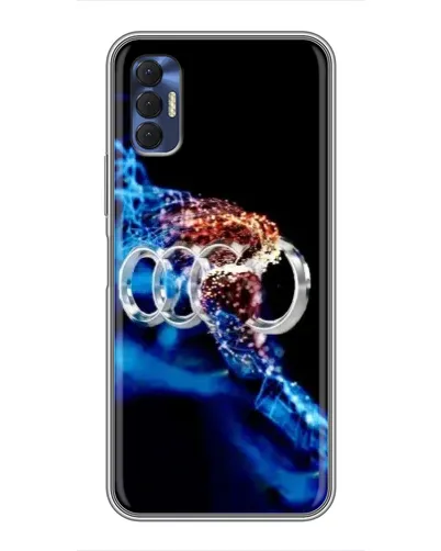 Чохол для TECNO Spark 8P з картинкою «Енергія лого Audi»