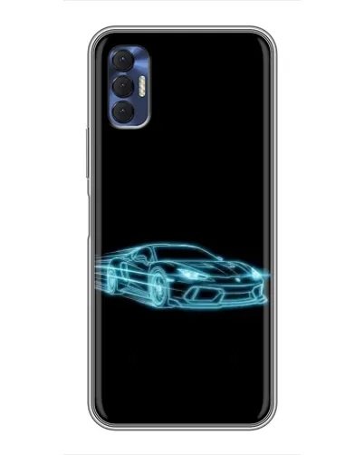 Чохол для TECNO Spark 8P з картинкою «Неоновий контур Lamborghini» Чохол для TECNO Spark 8P з картинкою «Неоновий контур Lamborghini»