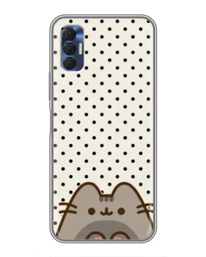 Чохол для TECNO Spark 8P з картинкою «Пушин у цяточку»