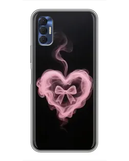 Чохол для TECNO Spark 8P з картинкою «Димчасте серце»