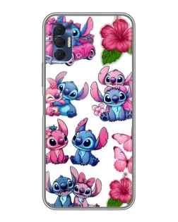 Чехол для TECNO Spark 8P с картинкой «Стикеры Stitch и Angel» Чехол для TECNO Spark 8P с картинкой «Стикеры Stitch и Angel»
