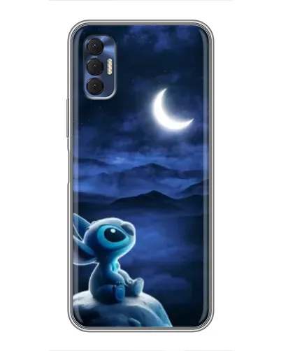 Чехол для TECNO Spark 8P с картинкой «Лунная ночь Стича» Чехол для TECNO Spark 8P с картинкой «Лунная ночь Стича»