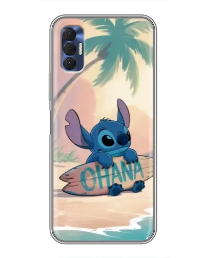 Чехол для TECNO Spark 8P с картинкой «Стич на серфе» Чехол для TECNO Spark 8P с картинкой «Стич на серфе»