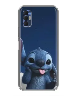 Чехол для TECNO Spark 8P с картинкой «Стич в облаках» Чехол для TECNO Spark 8P с картинкой «Стич в облаках»