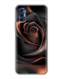 Чохол для TECNO Spark 8P з картинкою «Шовкова чорна троянда» Чохол для TECNO Spark 8P з картинкою «Шовкова чорна троянда»