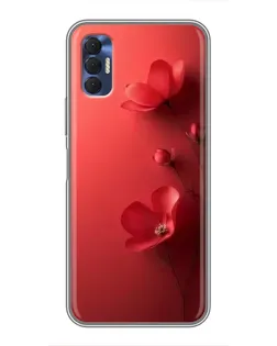 Чохол для TECNO Spark 8P з картинкою «Макові суцвіття» Чохол для TECNO Spark 8P з картинкою «Макові суцвіття»