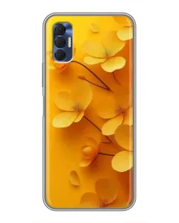 Чохол для TECNO Spark 8P з картинкою «Золоті пелюстки» Чохол для TECNO Spark 8P з картинкою «Золоті пелюстки»
