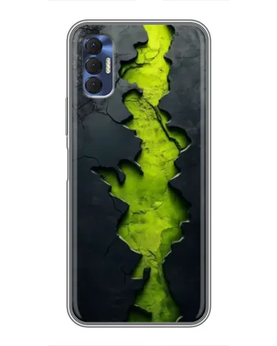 Чохол для TECNO Spark 8P з картинкою «Салатовий розлом скелі» Чохол для TECNO Spark 8P з картинкою «Салатовий розлом скелі»