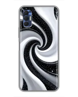 Чохол для TECNO Spark 8P з картинкою «Чорно-біла спіраль» Чохол для TECNO Spark 8P з картинкою «Чорно-біла спіраль»