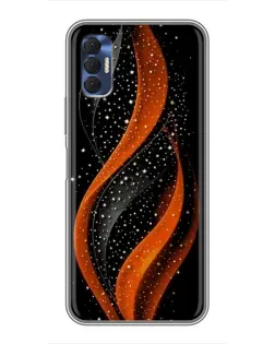 Чохол для TECNO Spark 8P з картинкою «Вогняна зоряна хвиля» Чохол для TECNO Spark 8P з картинкою «Вогняна зоряна хвиля»
