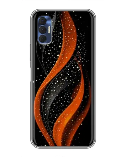 Чохол для TECNO Spark 8P з картинкою «Вогняна зоряна хвиля» Чохол для TECNO Spark 8P з картинкою «Вогняна зоряна хвиля»