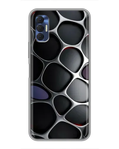 Чохол для TECNO Spark 8P з картинкою «Об'ємна темна решітка» Чохол для TECNO Spark 8P з картинкою «Об'ємна темна решітка»