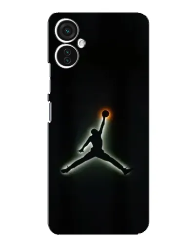 Чехол для TECNO Spark 9 Pro с картинкой «Jordan Gradient Logo»