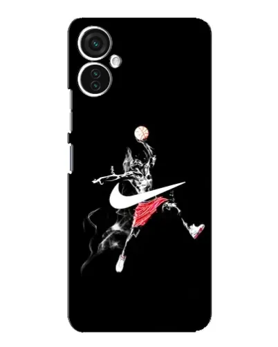 Чехол для TECNO Spark 9 Pro с картинкой «Jordan Jumpman»