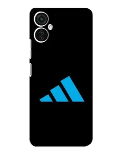 Чохол для TECNO Spark 9 Pro з картинкою «Adidas Cyan Logo»