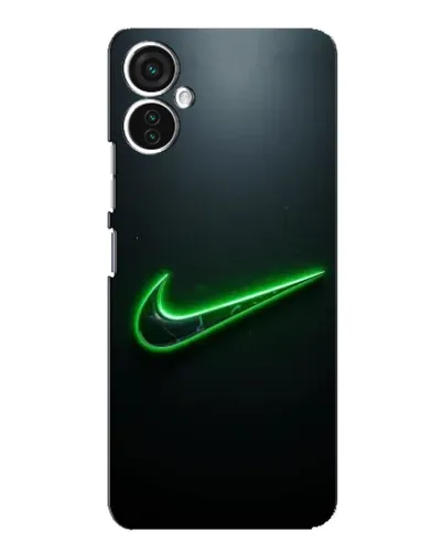 Чехол для TECNO Spark 9 Pro с картинкой «Неоновый контур Nike» Чехол для TECNO Spark 9 Pro с картинкой «Неоновый контур Nike»
