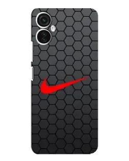 Чохол для TECNO Spark 9 Pro з картинкою «Nike — карбонова сітка» Чохол для TECNO Spark 9 Pro з картинкою «Nike — карбонова сітка»