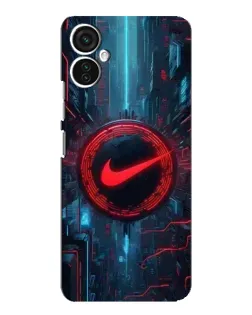 Чехол для TECNO Spark 9 Pro с картинкой «Техногенный стиль Nike»