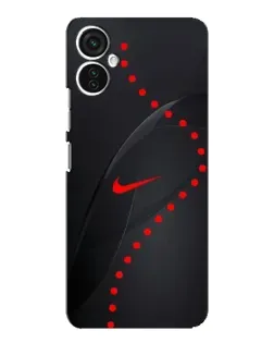 Чехол для TECNO Spark 9 Pro с картинкой «Абстрактный дизайн Nike»