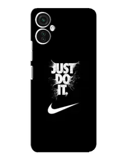 Чехол для TECNO Spark 9 Pro с картинкой «Текстовый принт Nike»