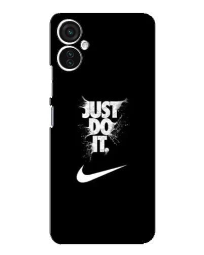 Чехол для TECNO Spark 9 Pro с картинкой «Текстовый принт Nike» Чехол для TECNO Spark 9 Pro с картинкой «Текстовый принт Nike»