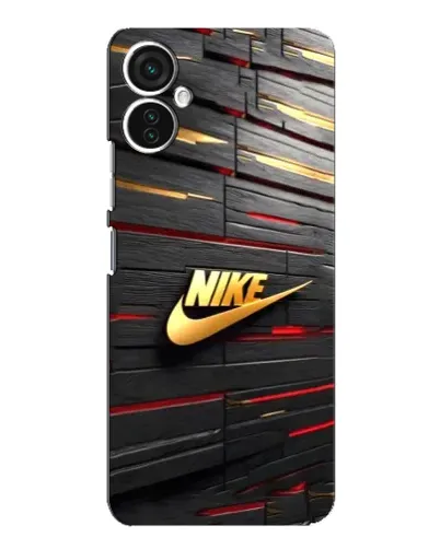 Чехол для TECNO Spark 9 Pro с картинкой «Золотой Nike на металле» Чехол для TECNO Spark 9 Pro с картинкой «Золотой Nike на металле»