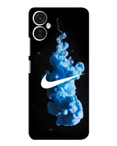 Чехол для TECNO Spark 9 Pro с картинкой «Nike и синий дым» Чехол для TECNO Spark 9 Pro с картинкой «Nike и синий дым»
