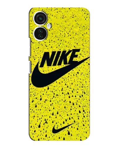 Чехол для TECNO Spark 9 Pro с картинкой «Желтый текстурный Nike» Чехол для TECNO Spark 9 Pro с картинкой «Желтый текстурный Nike»