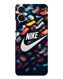 Чехол для TECNO Spark 9 Pro с картинкой «Коллекция кроссовок Nike»