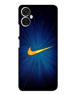 Чохол для TECNO Spark 9 Pro з картинкою «Синій пульс Nike»