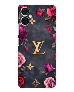 Чохол для TECNO Spark 9 Pro з картинкою «Квітковий Louis Vuitton»