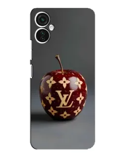 Чохол для TECNO Spark 9 Pro з картинкою «Червоне яблуко LV»