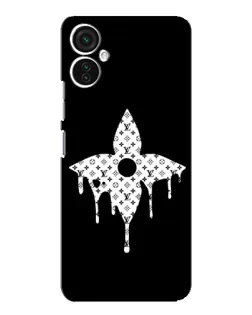 Чохол для TECNO Spark 9 Pro з картинкою «Квіткова монограма»