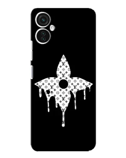Чохол для TECNO Spark 9 Pro з картинкою «Квіткова монограма» Чохол для TECNO Spark 9 Pro з картинкою «Квіткова монограма»