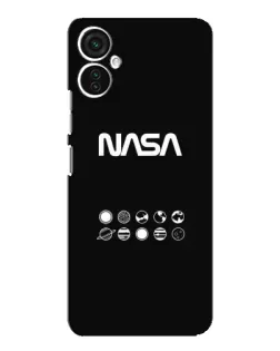 Чехол для TECNO Spark 9 Pro с картинкой «NASA — технический принт»