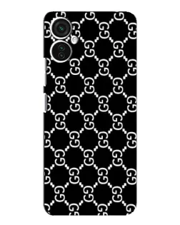 Чохол для TECNO Spark 9 Pro з картинкою «Gucci — сітчастий паттерн»