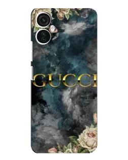 Чохол для TECNO Spark 9 Pro з картинкою «Абстрактні квіти Gucci»