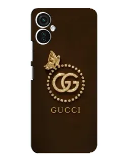 Чохол для TECNO Spark 9 Pro з картинкою «Gucci — золотий метелик»