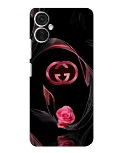 Чохол для TECNO Spark 9 Pro з картинкою «Gucci — неонова троянда»