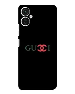Чохол для TECNO Spark 9 Pro з картинкою «Gucci — червоний градієнт»