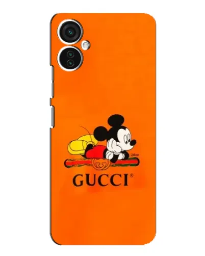 Чохол для TECNO Spark 9 Pro з картинкою «Міккі Маус Gucci — помаранч» Чохол для TECNO Spark 9 Pro з картинкою «Міккі Маус Gucci — помаранч»
