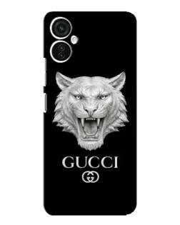 Чохол для TECNO Spark 9 Pro з картинкою «Gucci — срібний лев» Чохол для TECNO Spark 9 Pro з картинкою «Gucci — срібний лев»