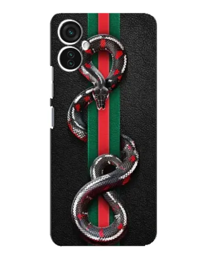 Чохол для TECNO Spark 9 Pro з картинкою «Gucci — змія на смузі» Чохол для TECNO Spark 9 Pro з картинкою «Gucci — змія на смузі»
