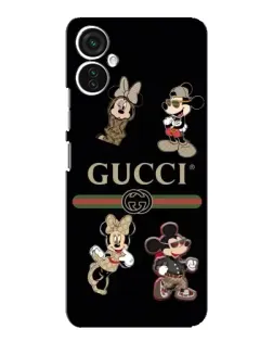 Чохол для TECNO Spark 9 Pro з картинкою «Gucci — герої Disney та монограма» Чохол для TECNO Spark 9 Pro з картинкою «Gucci — герої Disney та монограма»