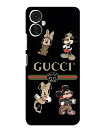 Чохол для TECNO Spark 9 Pro з картинкою «Gucci — герої Disney та монограма» Чохол для TECNO Spark 9 Pro з картинкою «Gucci — герої Disney та монограма»
