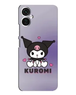 Чехол для TECNO Spark 9 Pro с картинкой «Kuromi — фиолетовый арт»